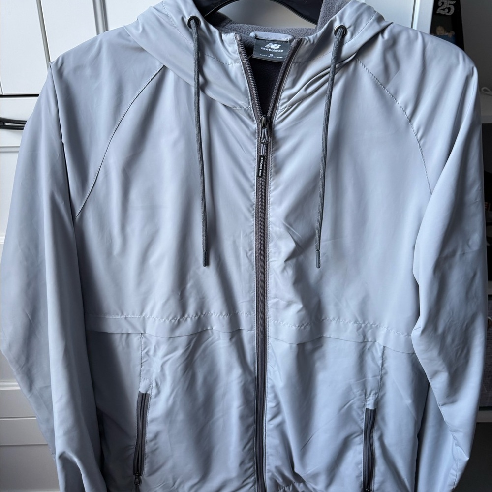 New Balance Full Zip Fleece Lined Hooded Zip